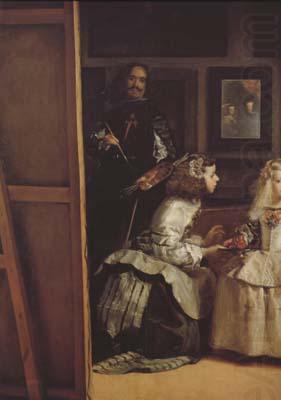 Velazquez et la Famille royale ou Les Menines (detail) (df02), Diego Velazquez